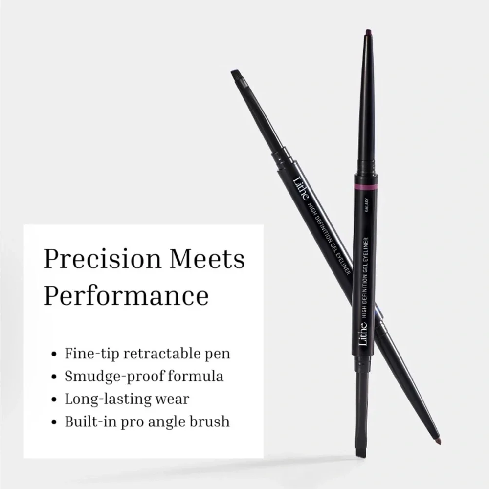 Dual-Ended High Definition Gel Eyeliner - Blue and Plum